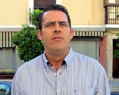Antonio Guardeño, presidente del Loja CD (CASTILLO)