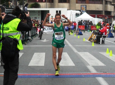 Daniel Oliva, vencedor en el Campeonato de España