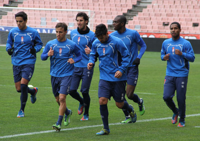 Los medios de comunicación no han podido acceder al estadio 