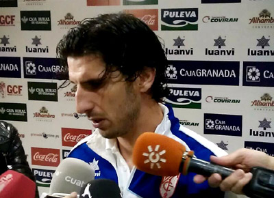 Diego Mainz durante su comparecencia ante los medios (PEDROSA)