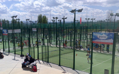 Pádel de gran nivel en las instalaciones del We