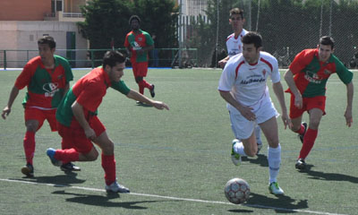 Álvaro fue el autor del gol de los accitanos 