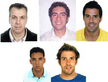 Los cinco representantes granadinos en el CES13