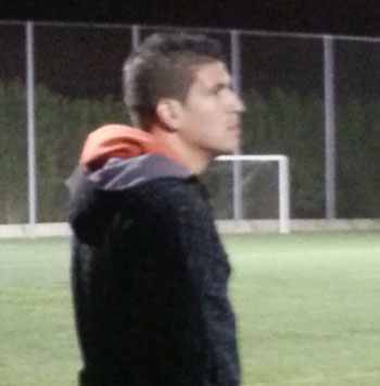 Leví Cantero, entrenador del Estrellas Chana