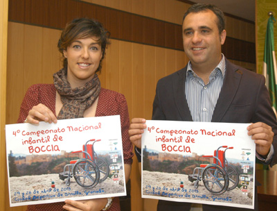 Presentación del campeonato de boccia infantil 