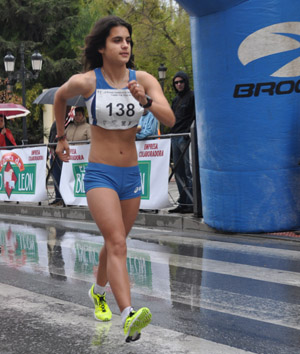 María Pérez sigue creciendo como marchadora 