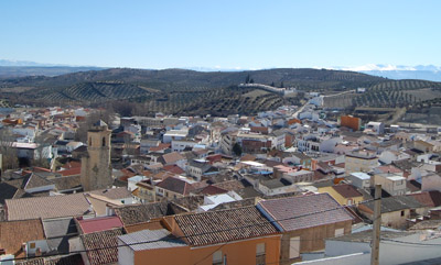 Vista panorámica de Montejicar 