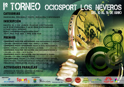 Un nuevo torneo de pádel se avecina (GRJ)