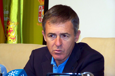 Alcaraz en la rueda de prensa previa al encuentro ante el Getafe (GRJ)