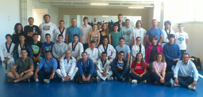 Participantes en el curso de arbitraje 