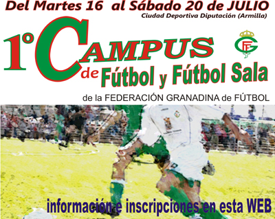 Un nuevo e interesante campus de fútbol y fútbol sala