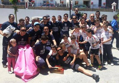 Los jugadores lo celebraron por todo lo alto 