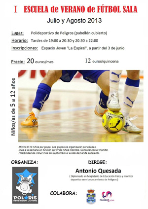 Escuelas de verano de fútbol sala 