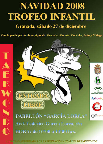 Cartel oficial del Trofeo navideño