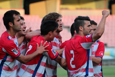 El Granada B consiguió la victoria (JOSÉ M. ROMERO)