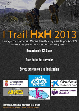 Cartel del Trail solidario 