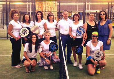 Integrantes del ACYDA Pádel 