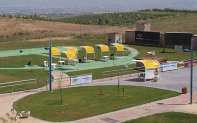 Las instalaciones de Las Gabias listas para la cita 