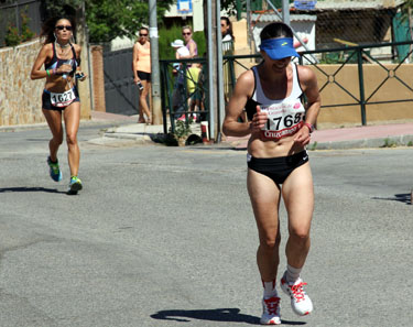 Un momento de la carrera celebrada en Dílar (GRJ)