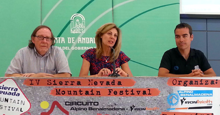 Un momento de la presentación del Sierra Nevada Mountain Festival (GRJ)
