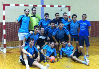 el equipo campeón de las 24 horas de fútbol sala