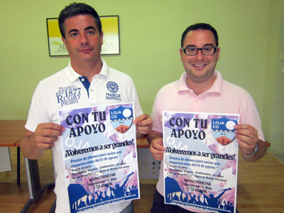 Julio Gallego y Manolo Ecija han presentado la nueva campaña