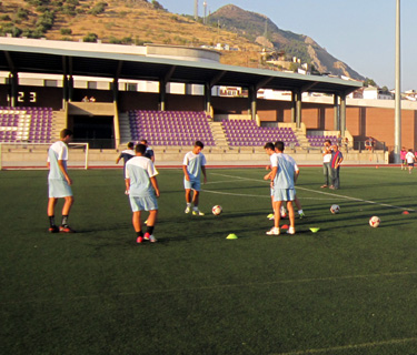 Entrenamiento del Loja 
