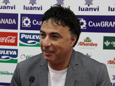 Pina durante una rueda de prensa 