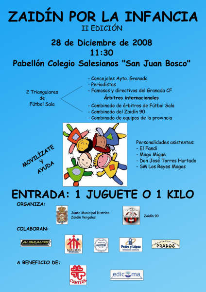 Cartel oficial del triangular navideño