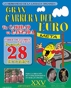 Cartel de la Carrera del Euro para este domingo
