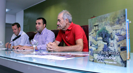 Un momento de la presentación del evento en la sede de la Diputación (GRJ)