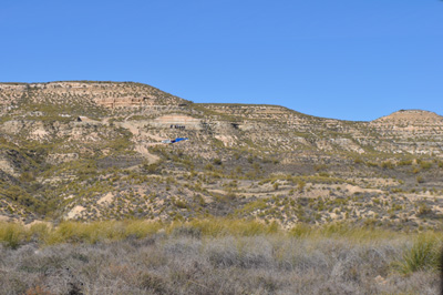 Lugar de Fonelas por los que transcurrirá el trail