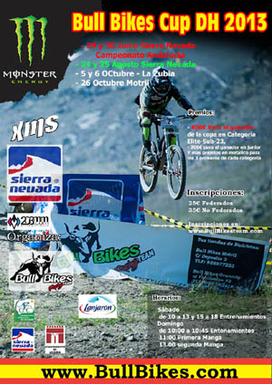 Cartel de la Bull Bikes 2013