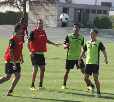 La plantilla rojiblanca no tendrá descanso esta semana 