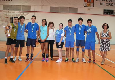 Los campeones de voleibol 