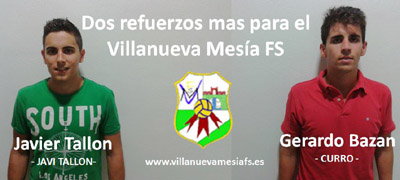 Los dos nuevos refuerzos del Villanueva Mesía FS