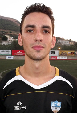 Manolo Garrido, jugador del Loja CD (CASTILLO)
