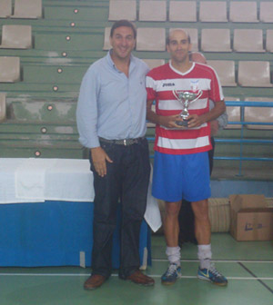 Entrega de la I Copa de Diputación de fútbol sala (GRJ)
