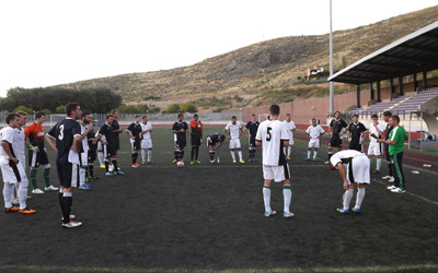 Los jugadores atienden al seleccionador andaluz 