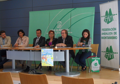 Presentación de la caminata saludable 
