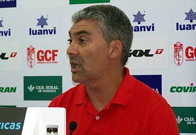 Aguado durante la rueda de prensa 