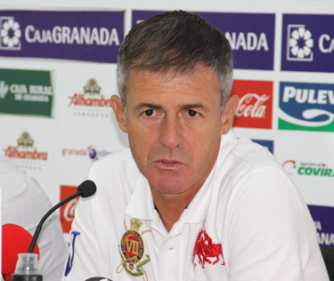 Alcaraz en sala de prensa 