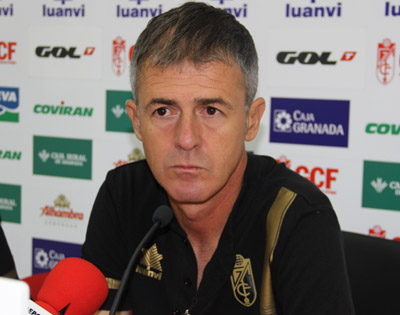 Lucas Alcaraz durante una rueda de prensa (ARCHIVO)