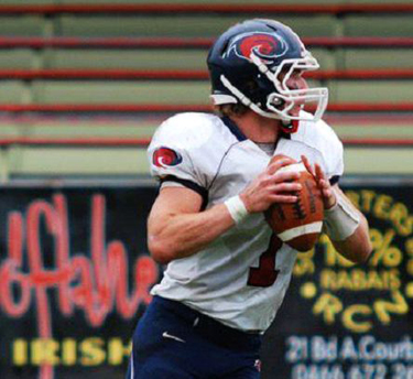  Brian Wilbur con los Hurricanes de Montpellier
