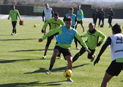 No ha habido bajas en el entrenamiento de esta mañana 