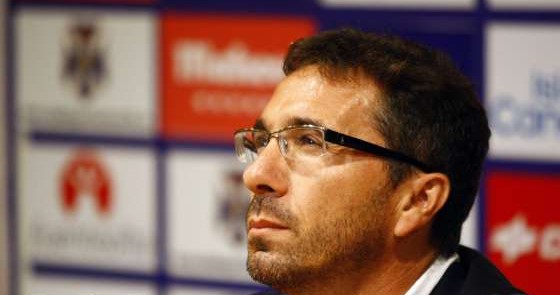 Pedro Cordero durante su etapa en el CD Tenerife