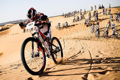 La Titan Desert pone a prueba a todos los participantes 