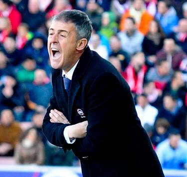 Alcaraz, en uno de los últimos partidos en Los Cármenes (BALDOMERO)