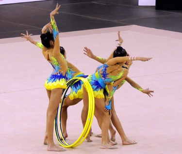 Un momento de la primera jornada en el Palacio de Deportes de Granada (GRJ)