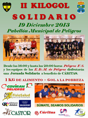 Cartel del Kilgol Solidario que se celebrará en Peligros